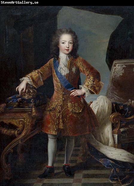 Circle of Pierre Gobert Portrait of King Louis XV of France as child